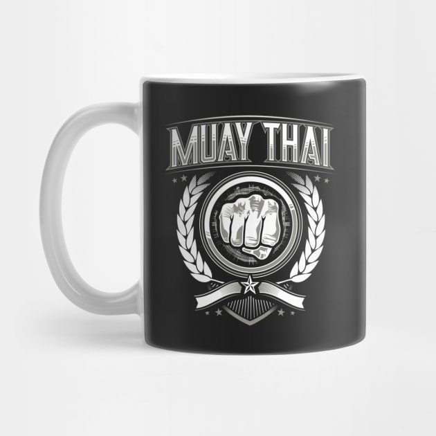 Muay Thai MMA Punching Design by MerchFrontier